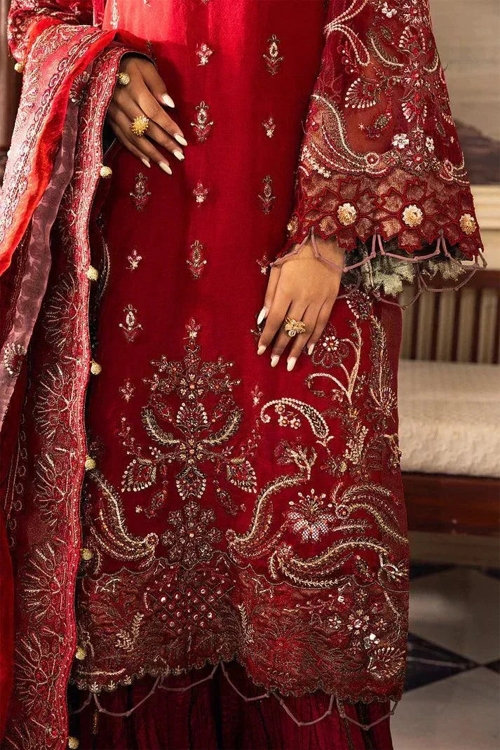 Emaan Adeel Gulfishan outfit — front view