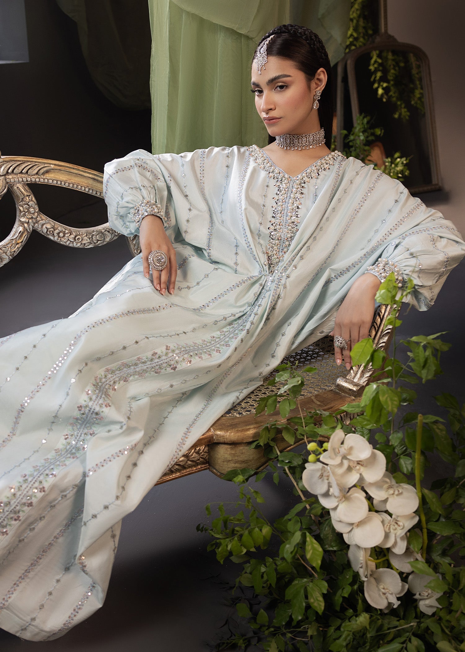 Shurooq | Garden of Dream | Frost - House Of Hania