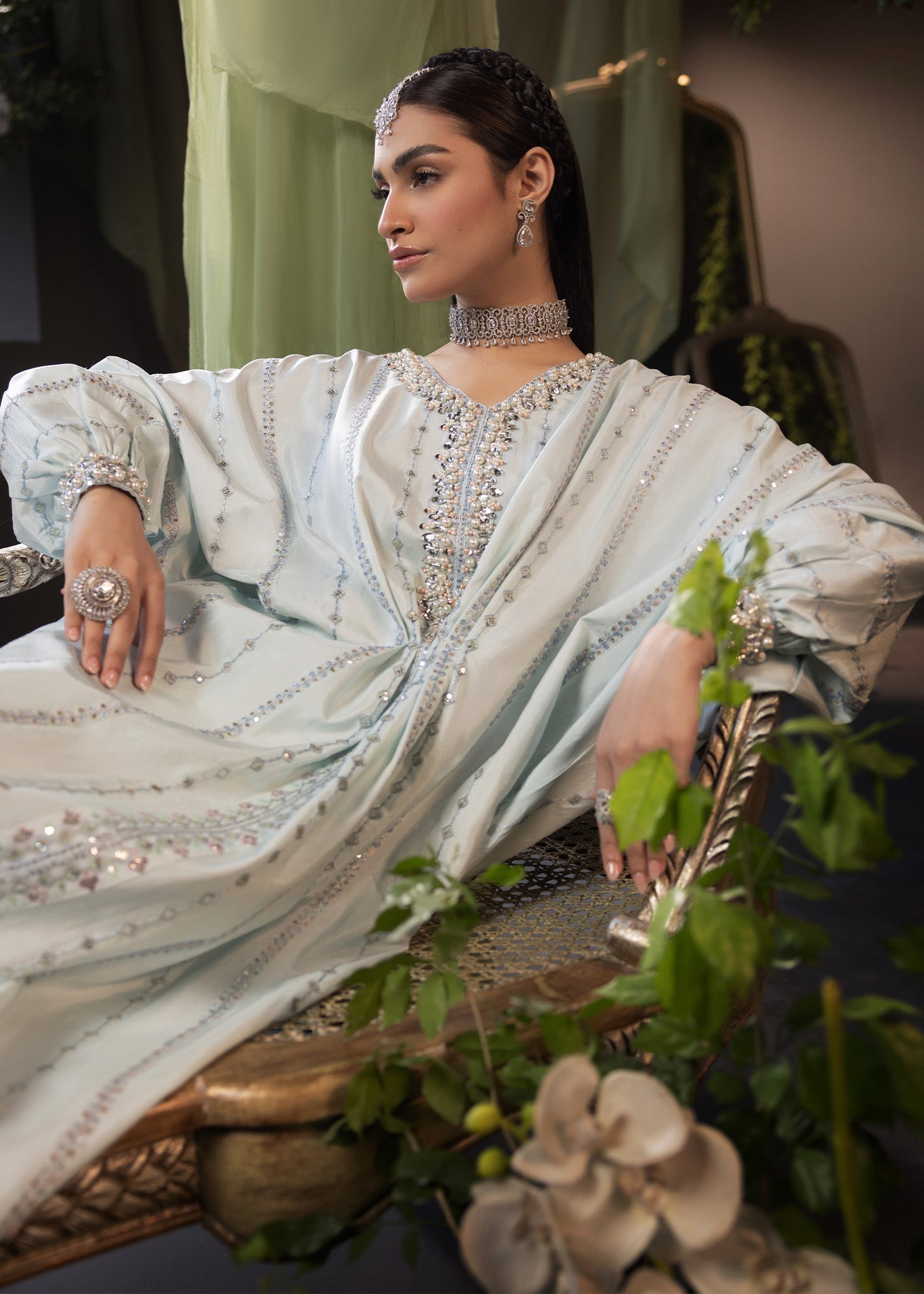 Shurooq | Garden of Dream | Frost - House Of Hania