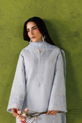 Emaan Adeel URBAN MUSE P0127 lawn outfit in pale blue — upper-body view
