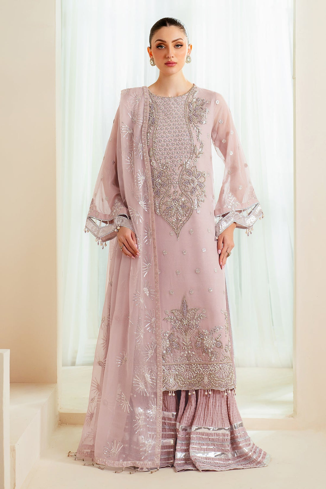 Alizeh | Aymal Chiffon | AF-BHM-4045-Sira - House Of Hania