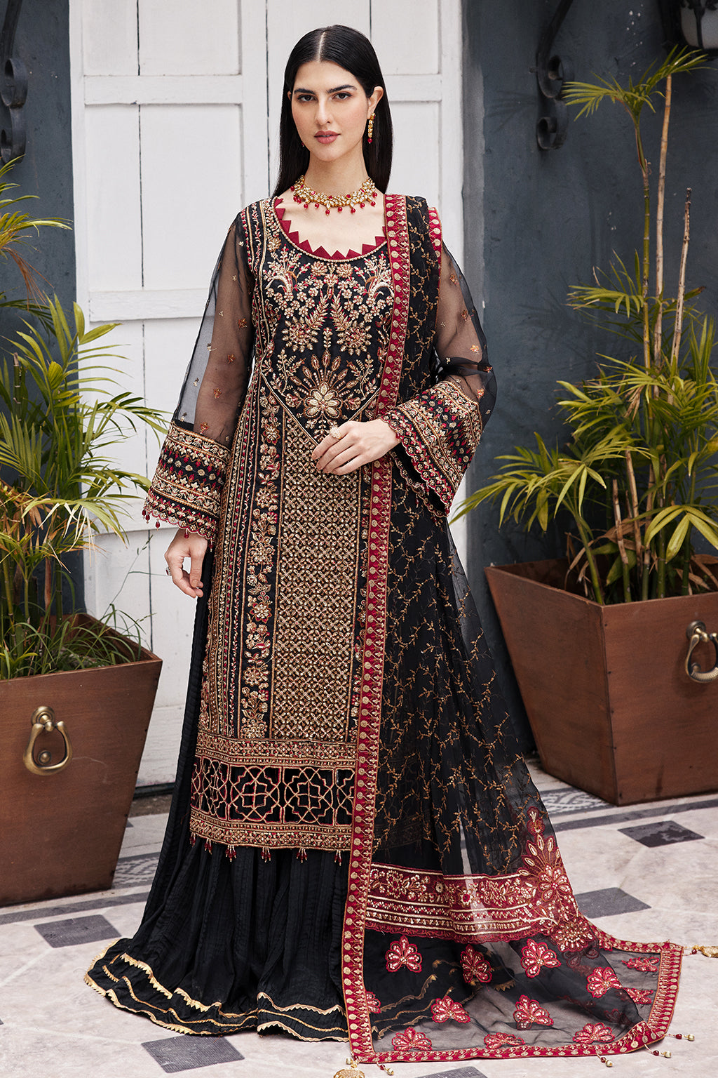 Emaan Adeel NW-03 outfit — front view