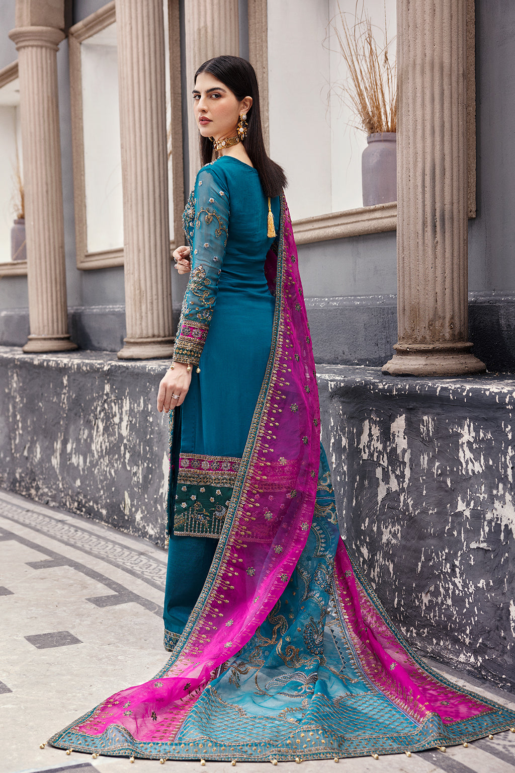 Emaan Adeel NW-05 outfit — front view