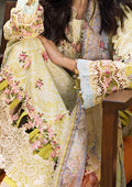 ELAF Signature Embroidered Lawn Unstitched 3Pc Suit ESL-02A PIXIE DUST - House Of Hania