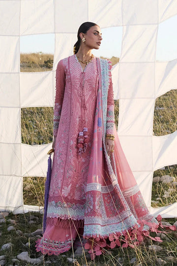Suffuse Kesira – Pink Organza Suit (3-Piece)