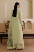 Emaan Adeel TENORA P0124 lawn outfit in pale green — back view