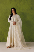 Emaan Adeel IVORY EDIT P0131 lawn outfit in ivory — front view