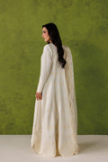 Emaan Adeel IVORY EDIT P0131 lawn outfit in ivory — back view