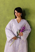 Emaan Adeel CAELIA P0126 lawn outfit in lilac — upper-body view