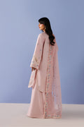 Emaan Adeel EVORA P0128 lawn outfit in blush pink — back view