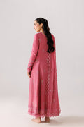 Emaan Adeel INES P0136 lawn outfit in pink — back view