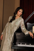 Emaan Adeel JEWEL S0460 mesoury outfit in ivory — upper-body view