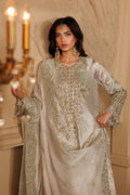 Emaan Adeel JEWEL S0460 mesoury outfit in ivory — upper-body view