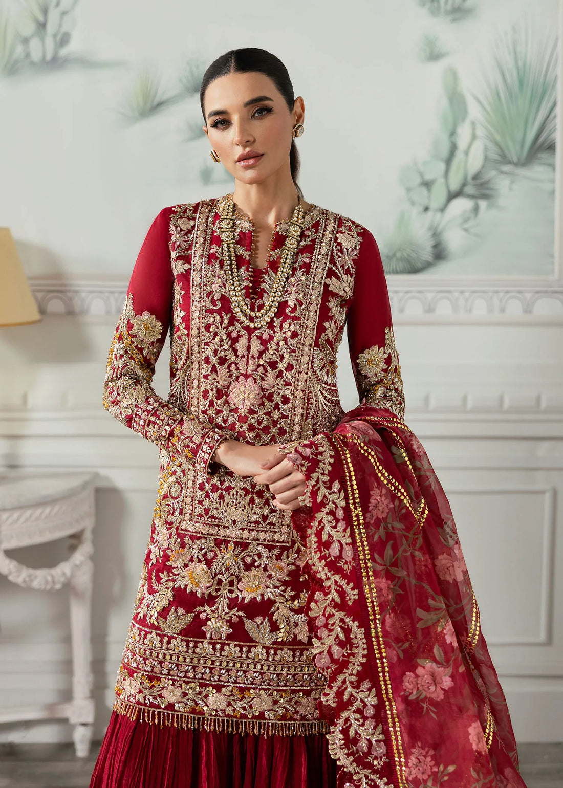 Crimson | CRIMSON X SAIRA SHAKIRA WEDDING '24 | Artisan Story - House Of Anaya  