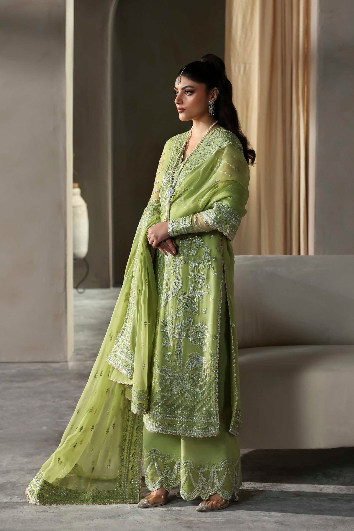 Akbar Aslam | Meeras Luxury Chiffon 25 | Verdaz