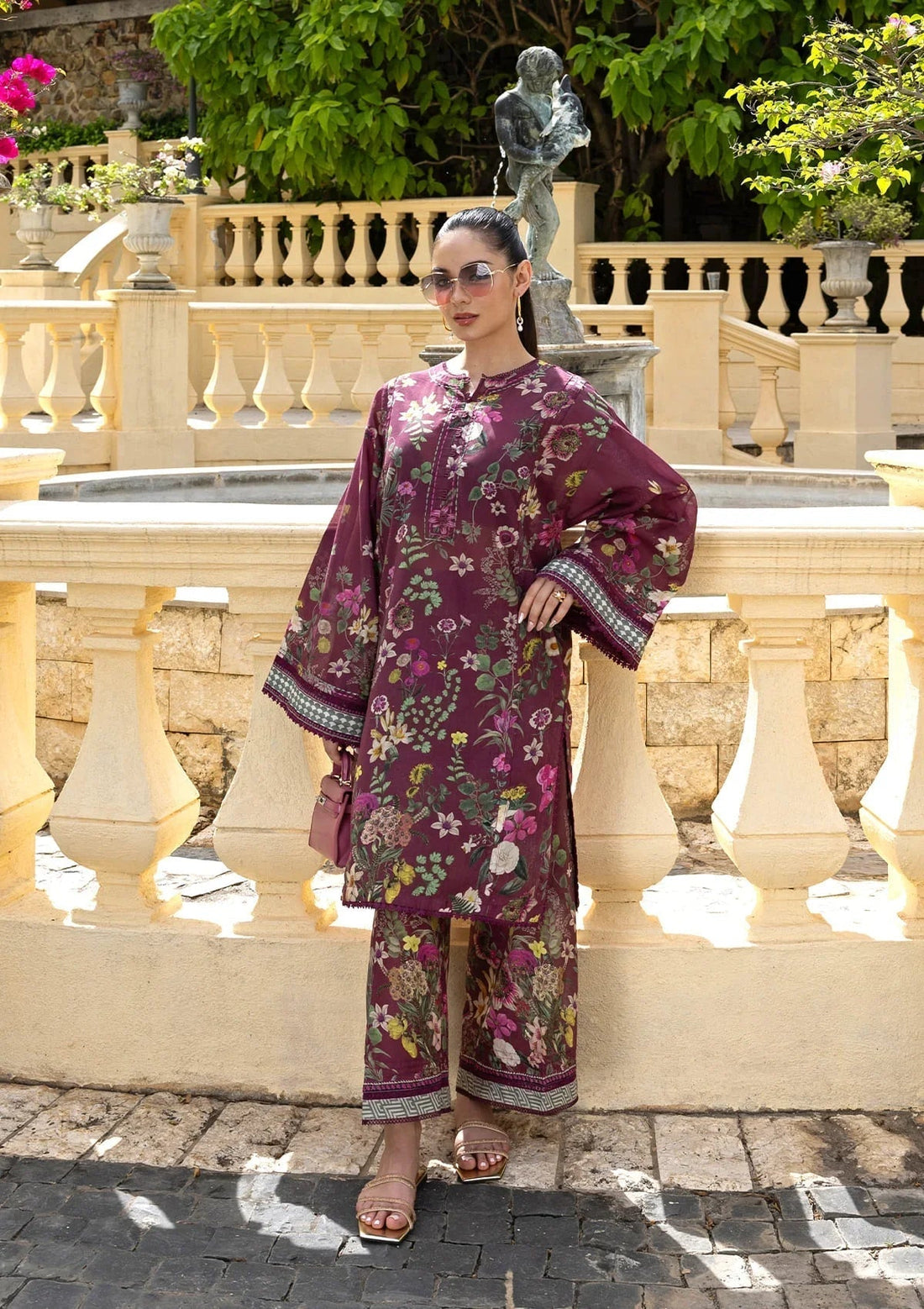Elaf Premium | Ready to Wear 26 | EPV-4A ROSSETTO - House Of Hania