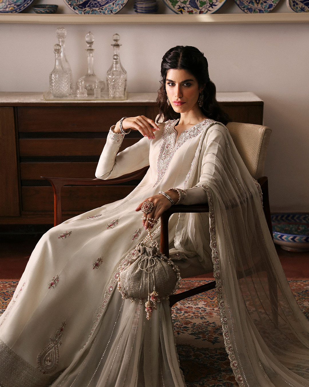 Faiza Saqlain | Mehermah Luxe Formals | Sabina - House Of Anaya