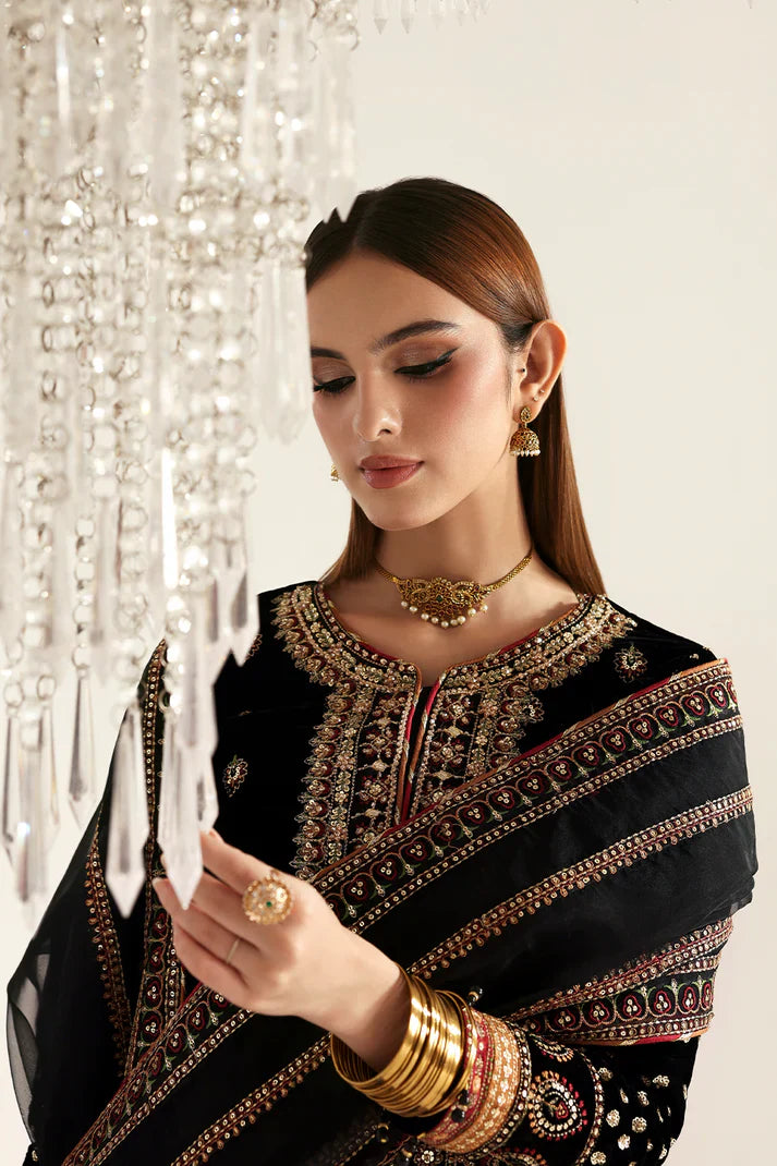 Emaan Adeel | Zarposh Velvet Collection | RAZIA