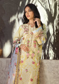 ELAF Signature Embroidered Lawn Unstitched 3Pc Suit ESL-02A PIXIE DUST - House Of Hania