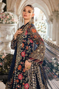 3 Piece Embroidered Suit | BD-2808 - House Of Hania