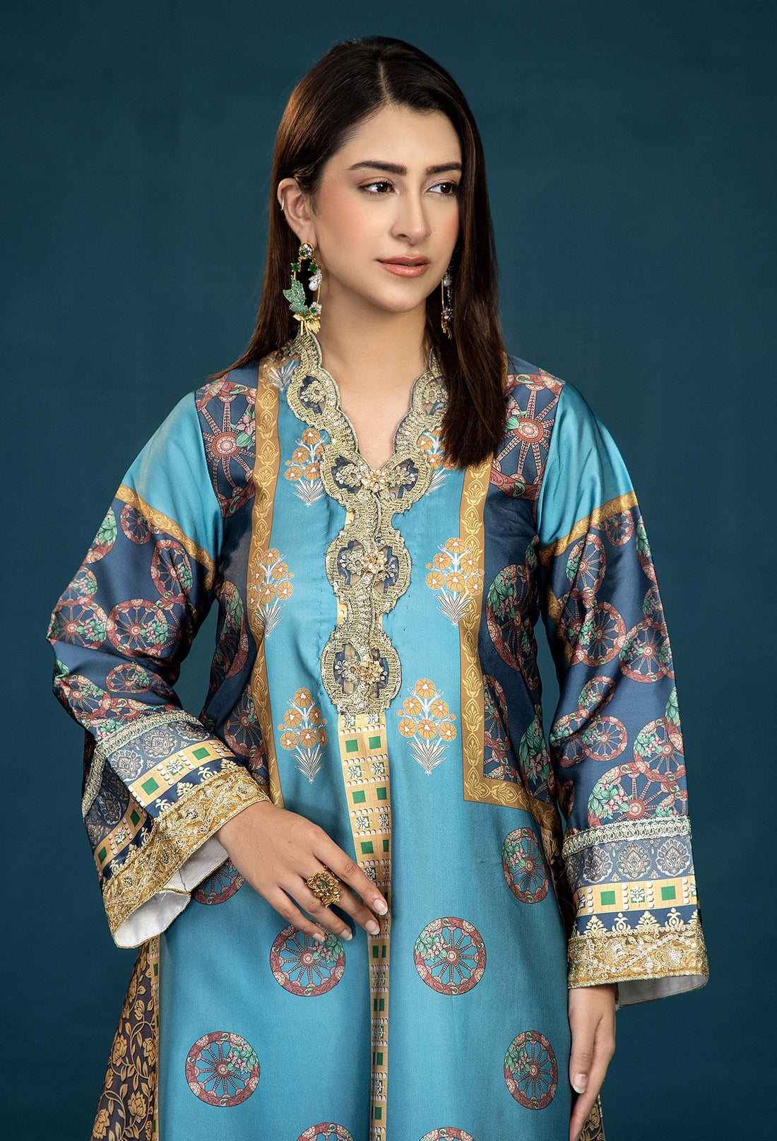 Adans Libas | Silk Shirt | SILK SHIRT-1PC  7623 - 1