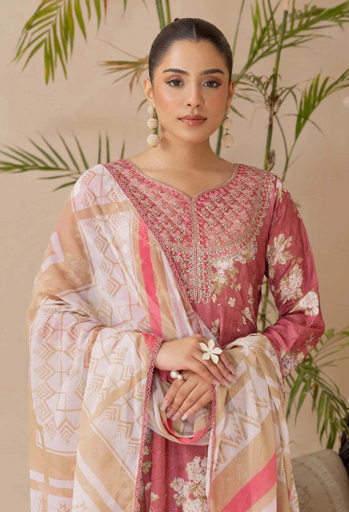 Adans Libas | Adans Chikankari Satin Lawn| CHIKANKARI 818103