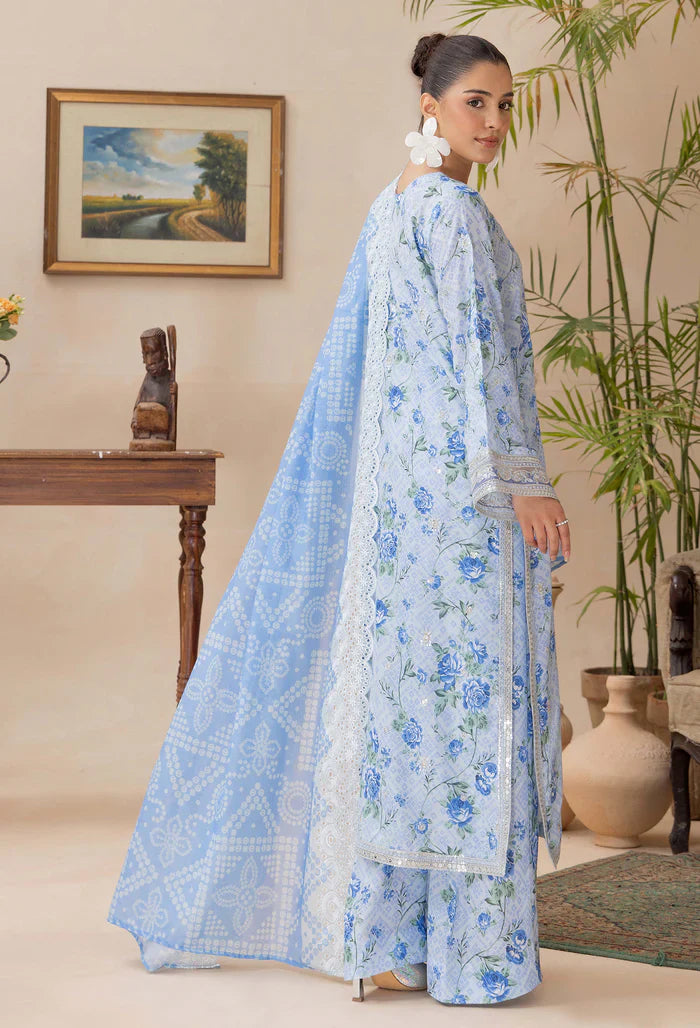 Adans Libas | Adans Embroidered satin | Satin Lawn 828216