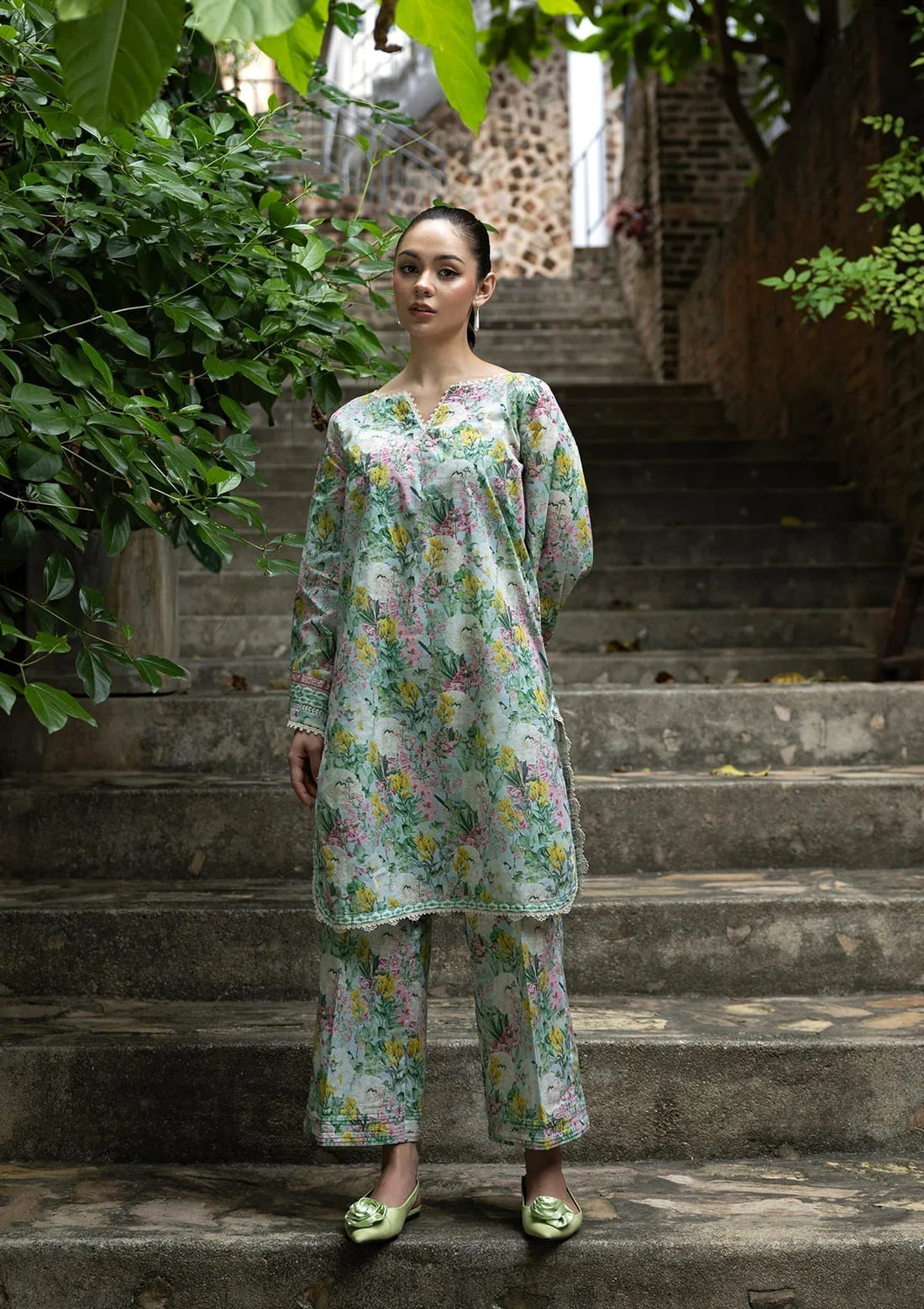 Elaf Premium | Ready to Wear 26 | EPV-6A TOO MUCH PETAL - House Of Hania