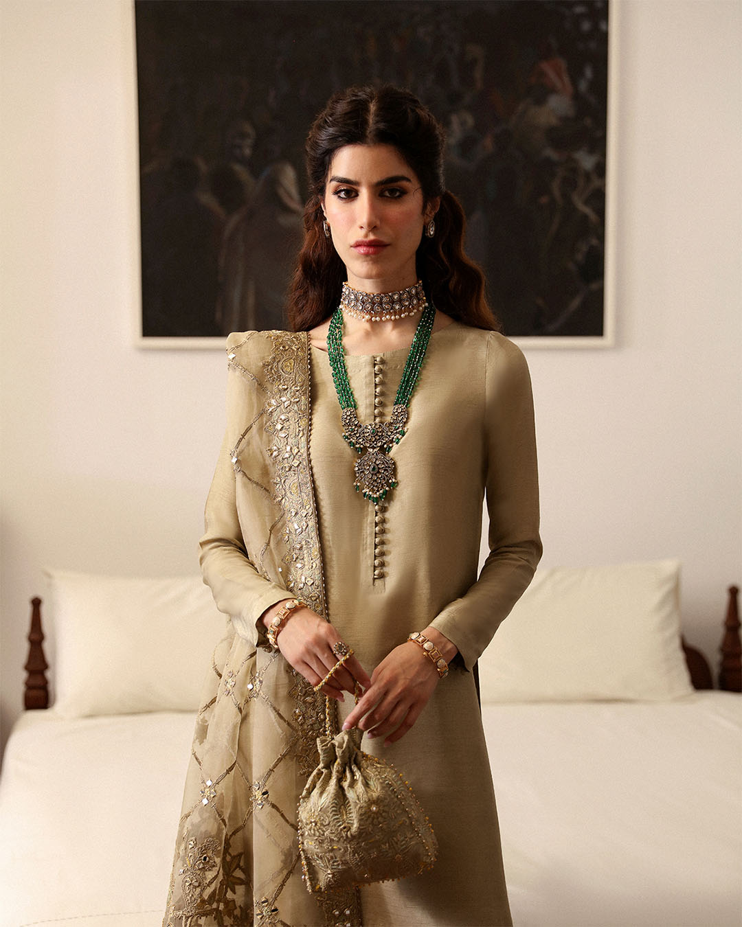 Faiza Saqlain | Mehermah Luxe Formals | Nainsi - House Of Anaya