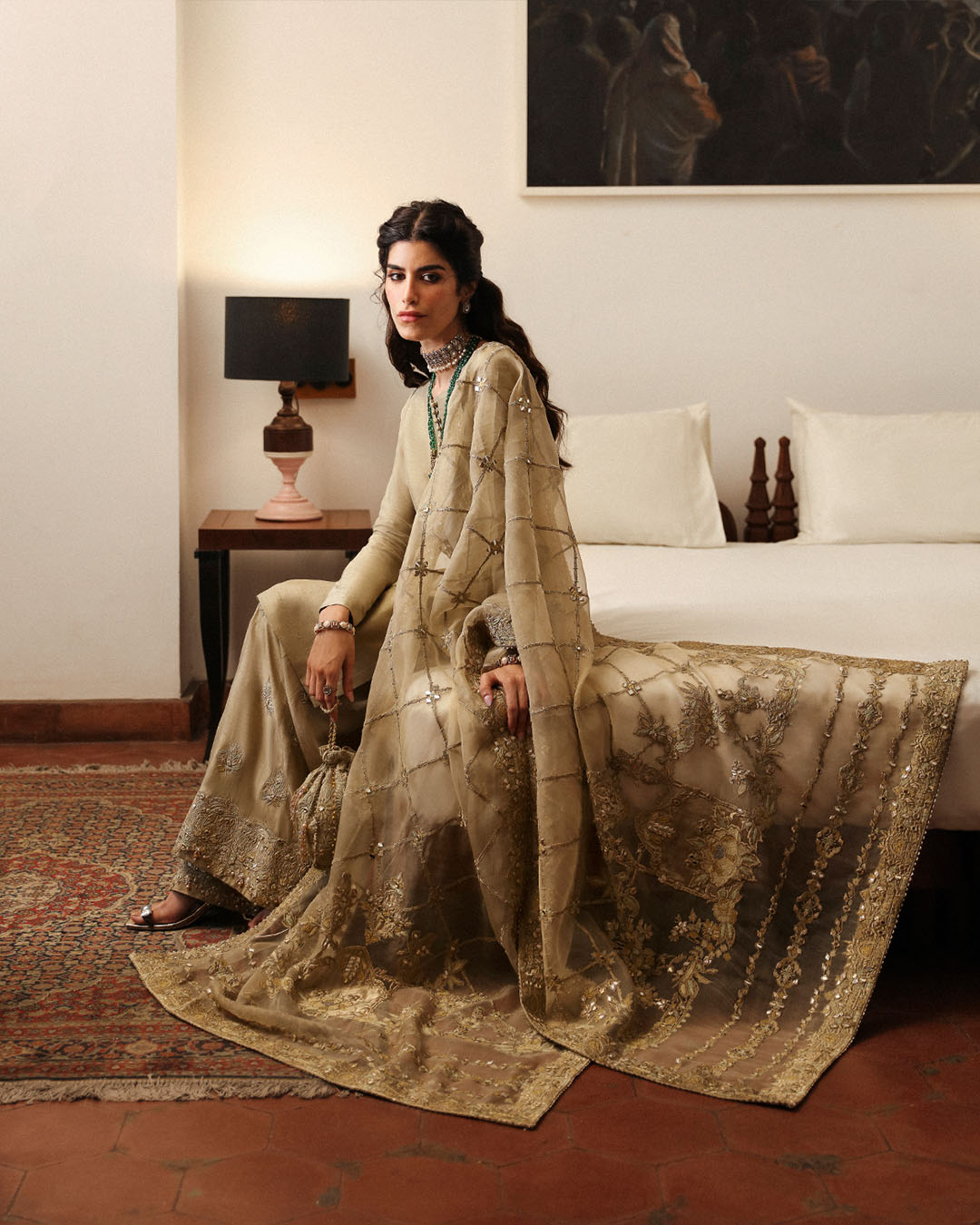 Faiza Saqlain | Mehermah Luxe Formals | Nainsi - House Of Anaya