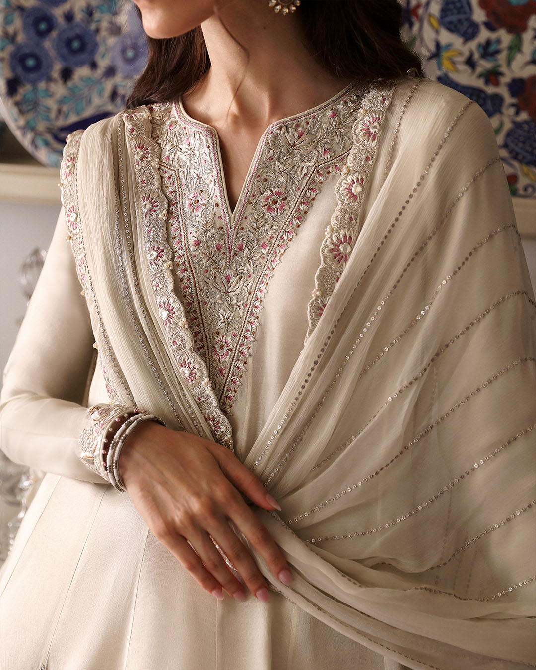 Faiza Saqlain | Mehermah Luxe Formals | Sabina - House Of Anaya