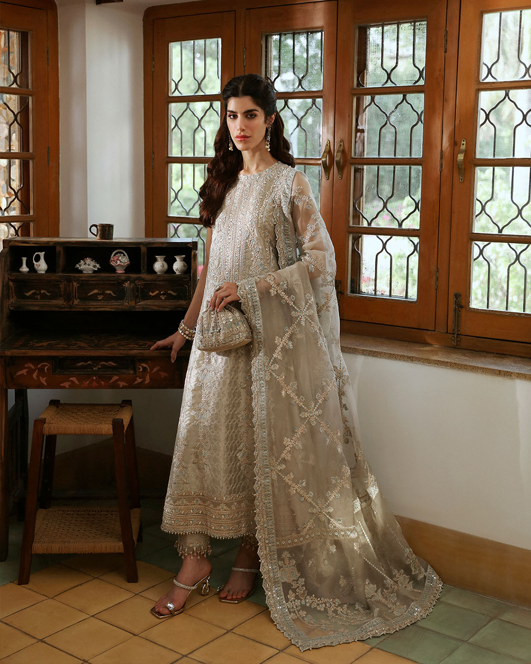 Faiza Saqlain | Mehermah Luxe Formals | Damaris - House Of Anaya