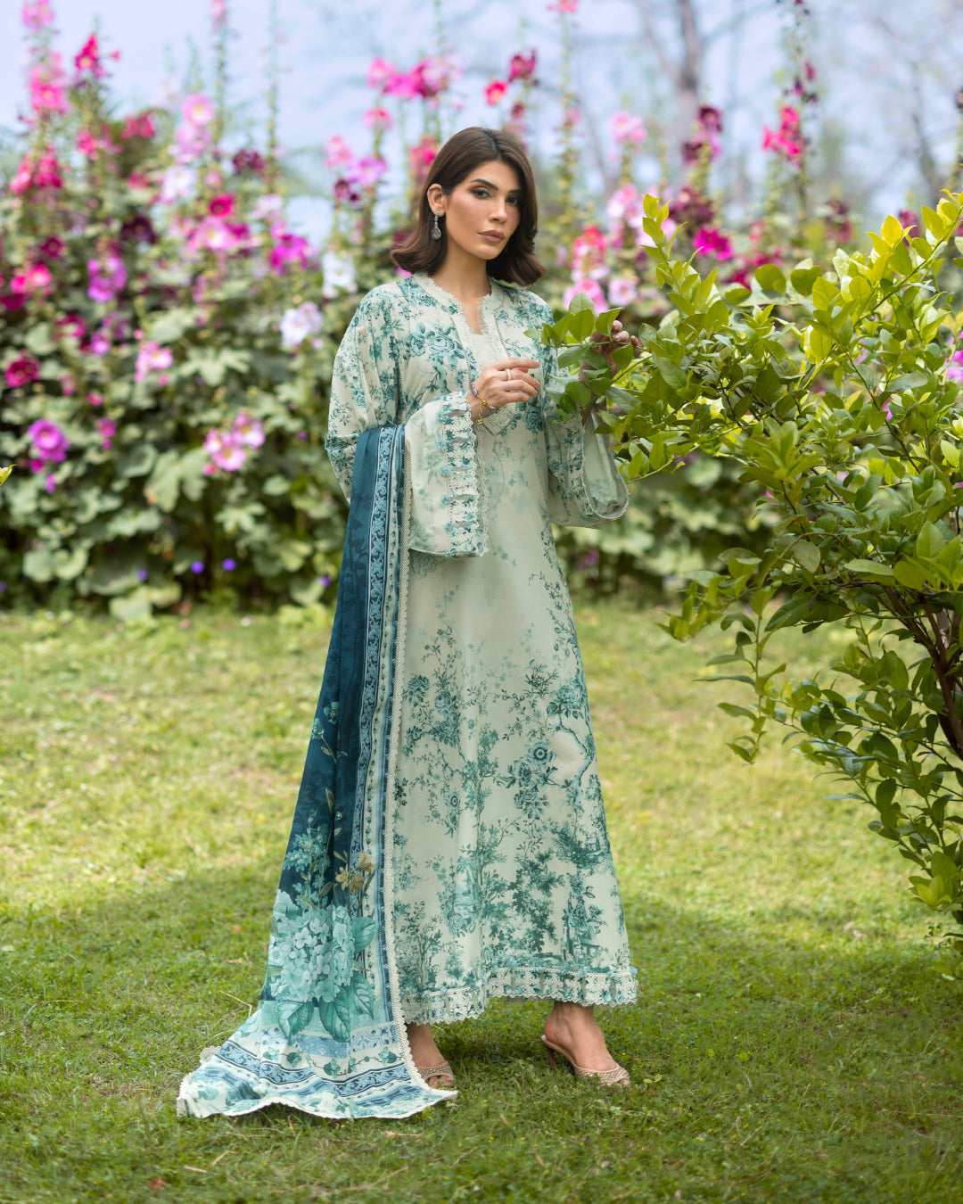 Elaf Premium | Bridgerton Prints 26 | EPB-7A DAPHANEE - House Of Hania