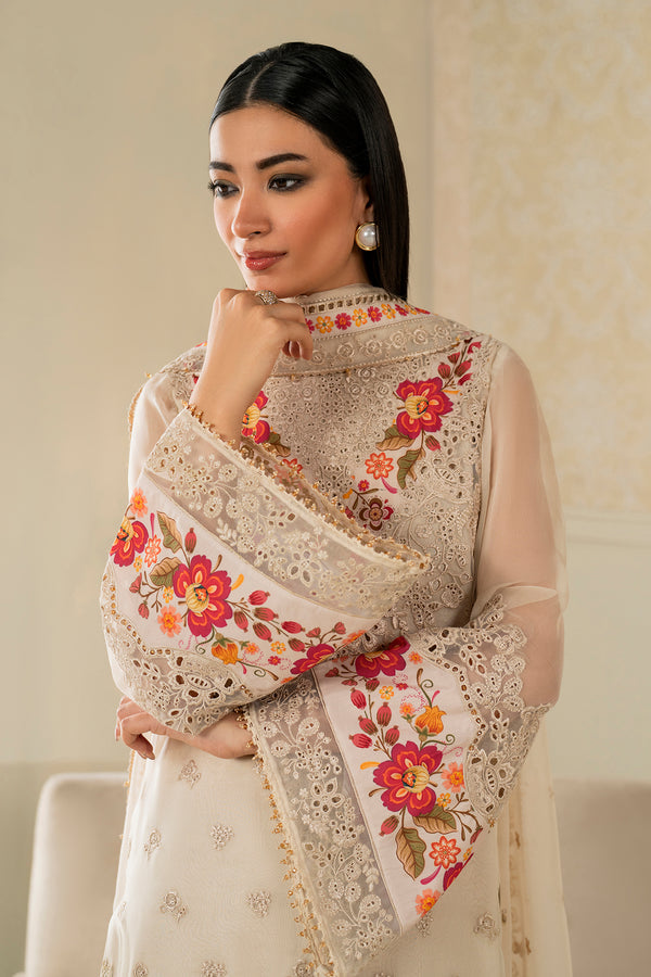 Baroque | Luxury Pret 25 | EMBROIDERED CHIFFON PR-1145