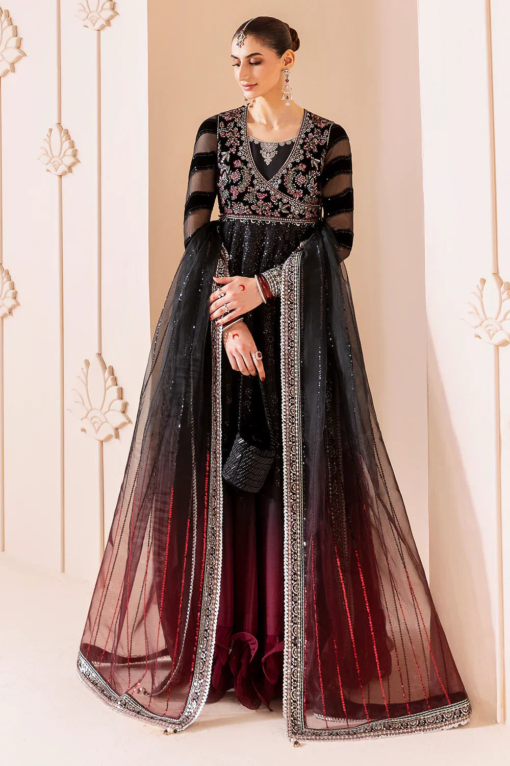 jazmin | Chandani Velvet Formals '25 | Embroidered Velvet Formal CVF D-10