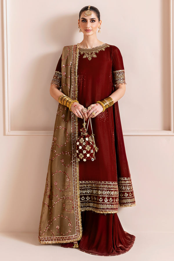Jazmin | Chandni Velvet Formals 25 | Embroidered Velvet Formal CVF D-13