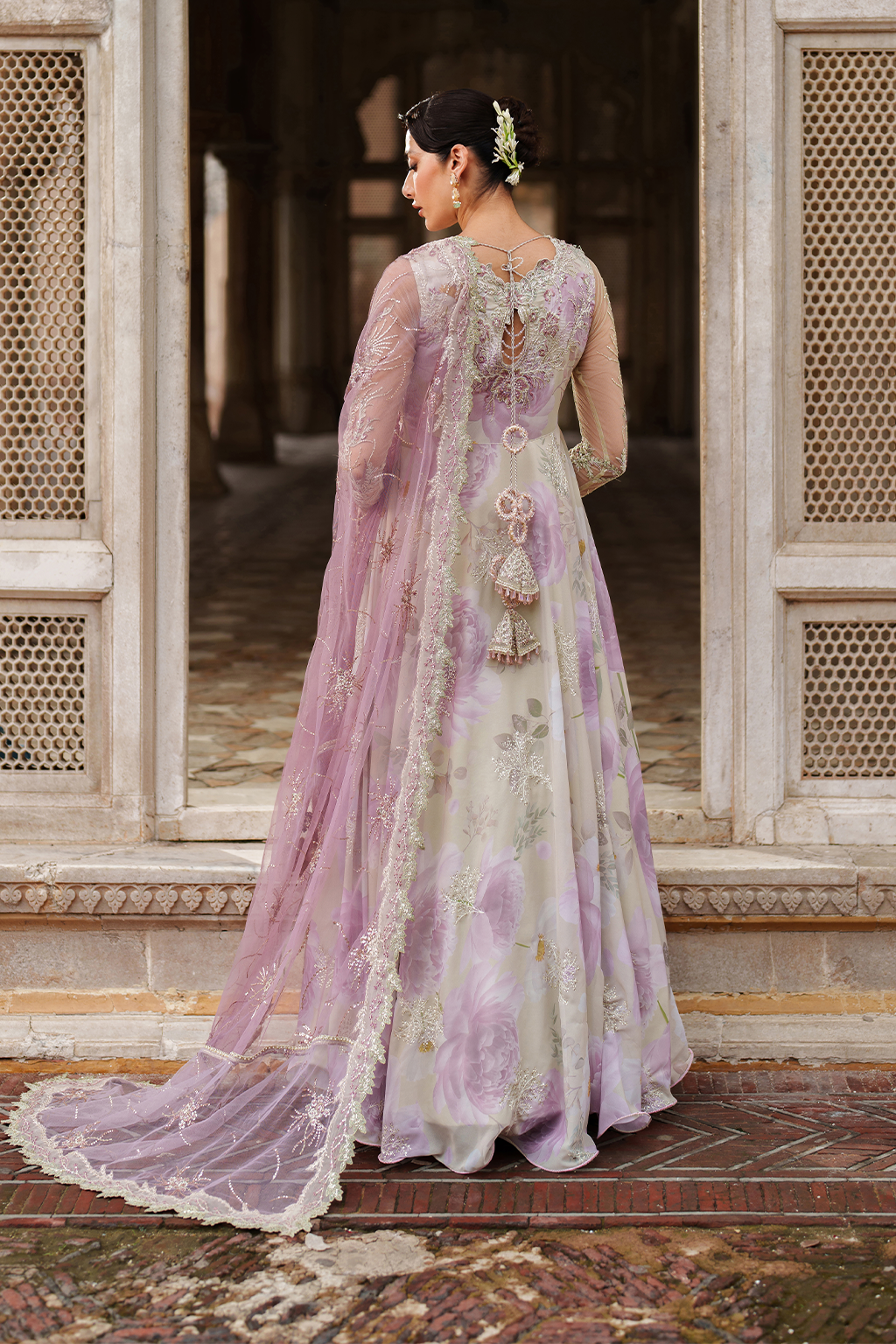 Iznik | Festive Formal | UE-546 Embroidered Chiffon