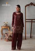 Asim Jofa | luxury Pret'26 | AJLPN-05 Embroidered Poly Silk Stitched 3pcs