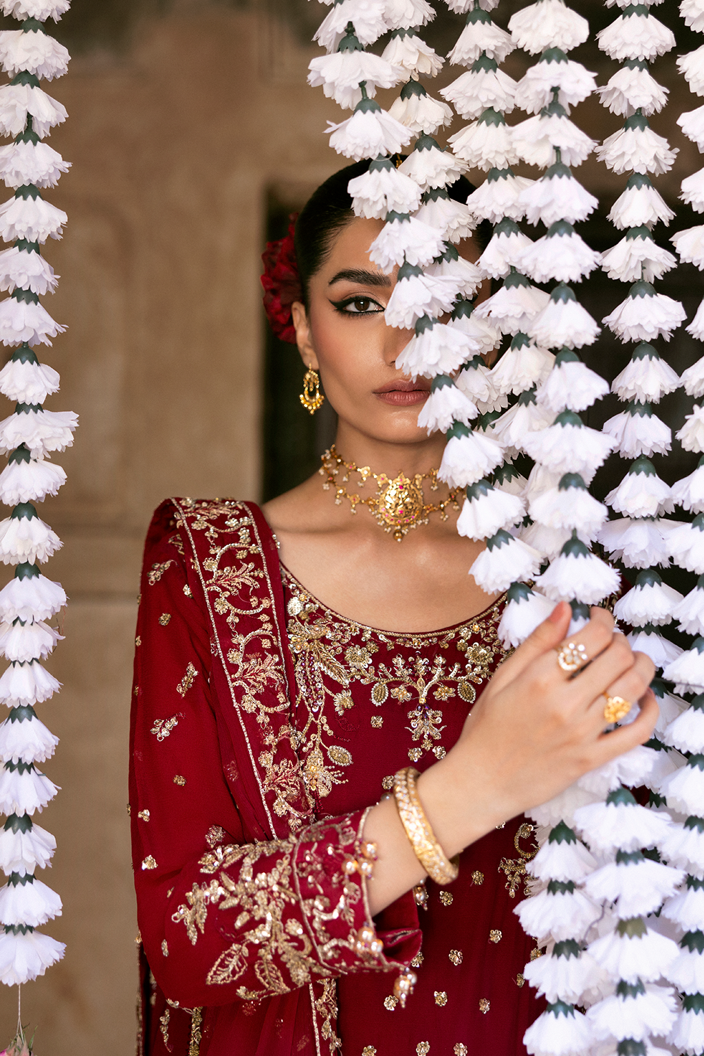 Emaan Adeel I The Empress Wedding Formals I ROSMYN