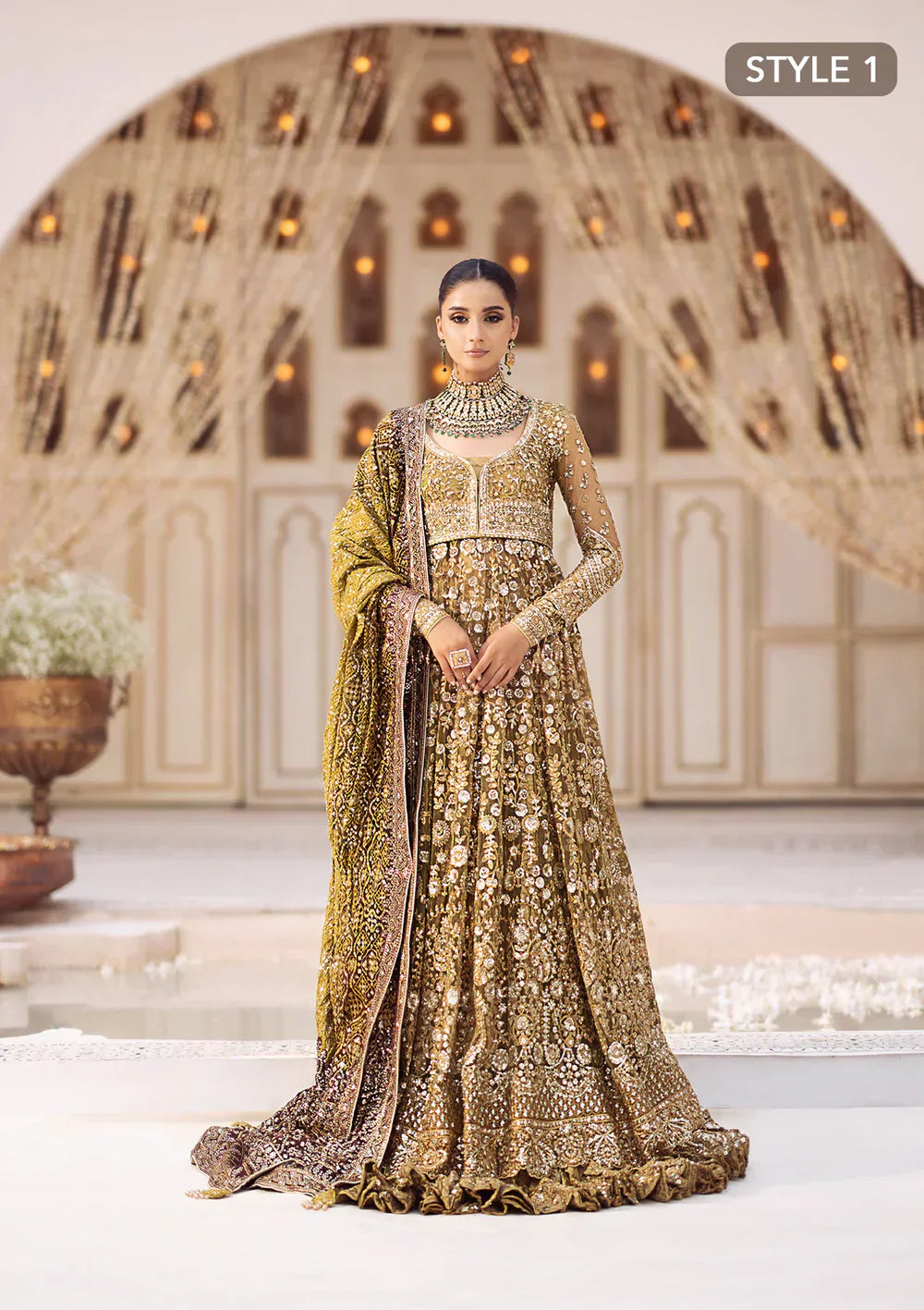 AIK ATELIER | WEDDING FESTIVE ’24 Vol-2 | LOOK 04 - House Of Hania