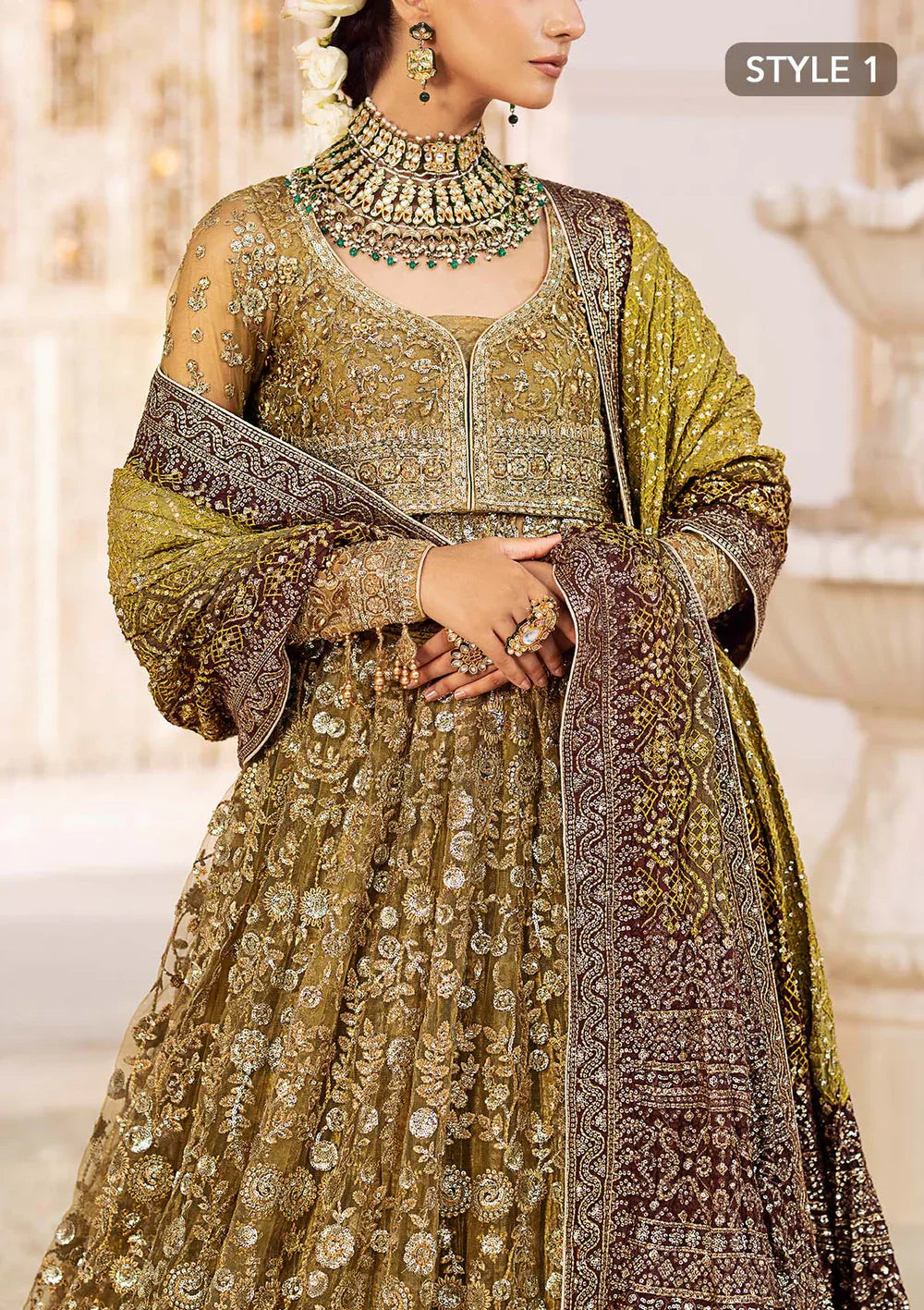AIK ATELIER | WEDDING FESTIVE ’24 Vol-2 | LOOK 04 - House Of Hania