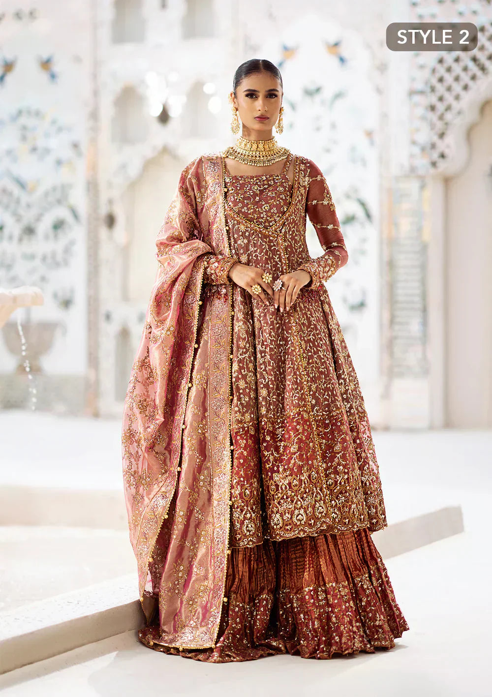 AIK ATELIER | WEDDING FESTIVE ’24 Vol-2 | LOOK 08 - House Of Hania