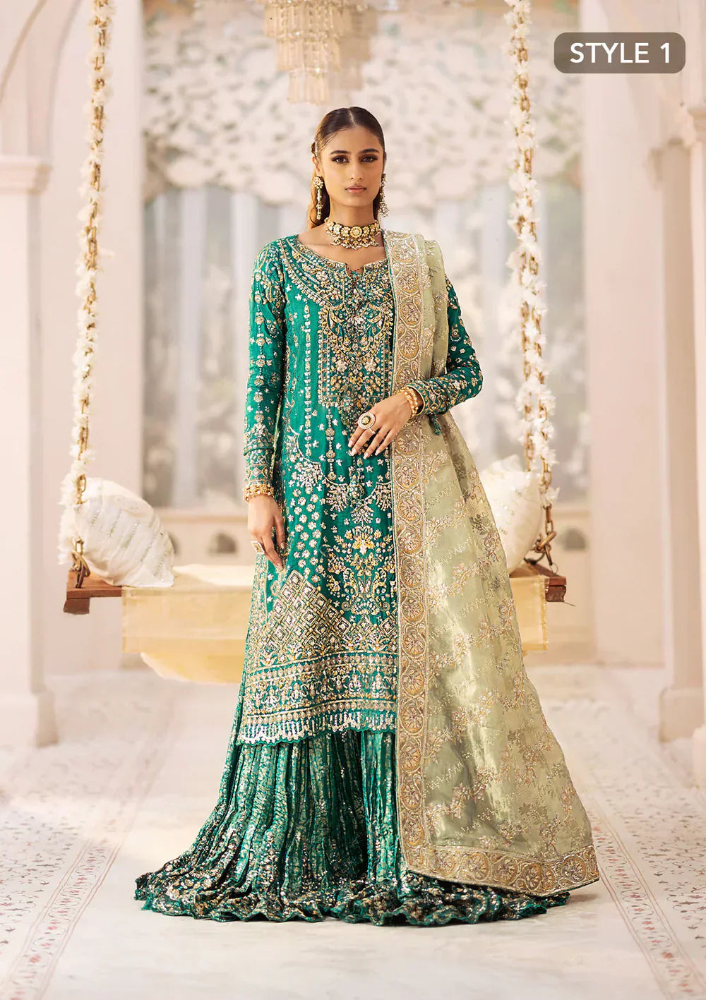 AIK ATELIER | WEDDING FESTIVE ’24 Vol-2 | LOOK 09 - House Of Hania