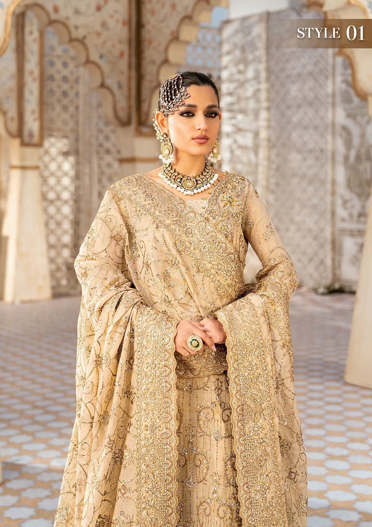 AIK ATELIER |  Wedding Festive 24 Vol-1  | LOOK 02 - House Of Hania