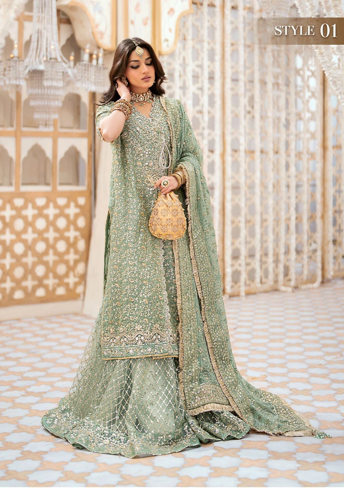 AIK ATELIER |  Wedding Festive 24 Vol-1  | LOOK 05 - House Of Hania