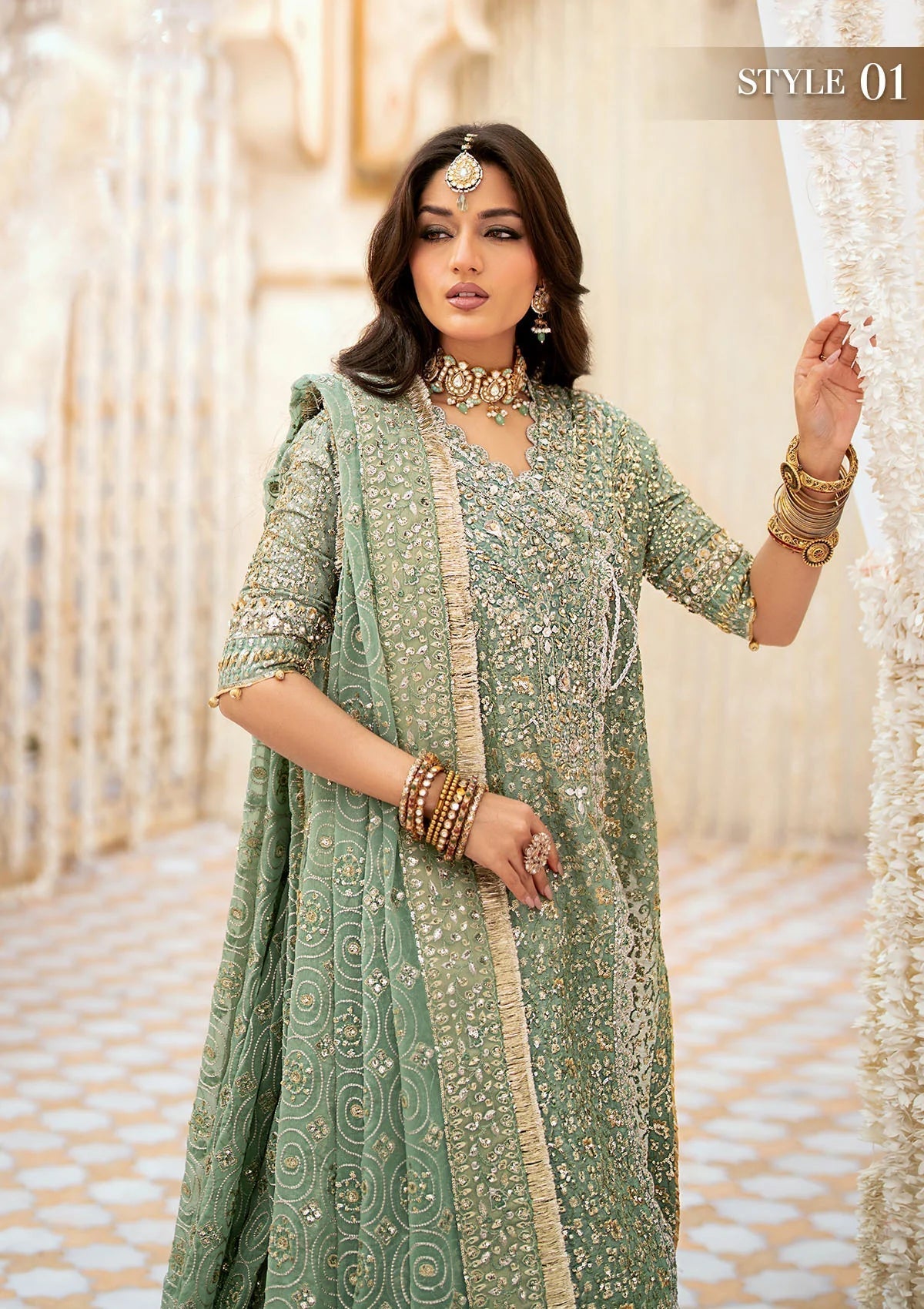 AIK ATELIER |  Wedding Festive 24 Vol-1  | LOOK 05 - House Of Hania