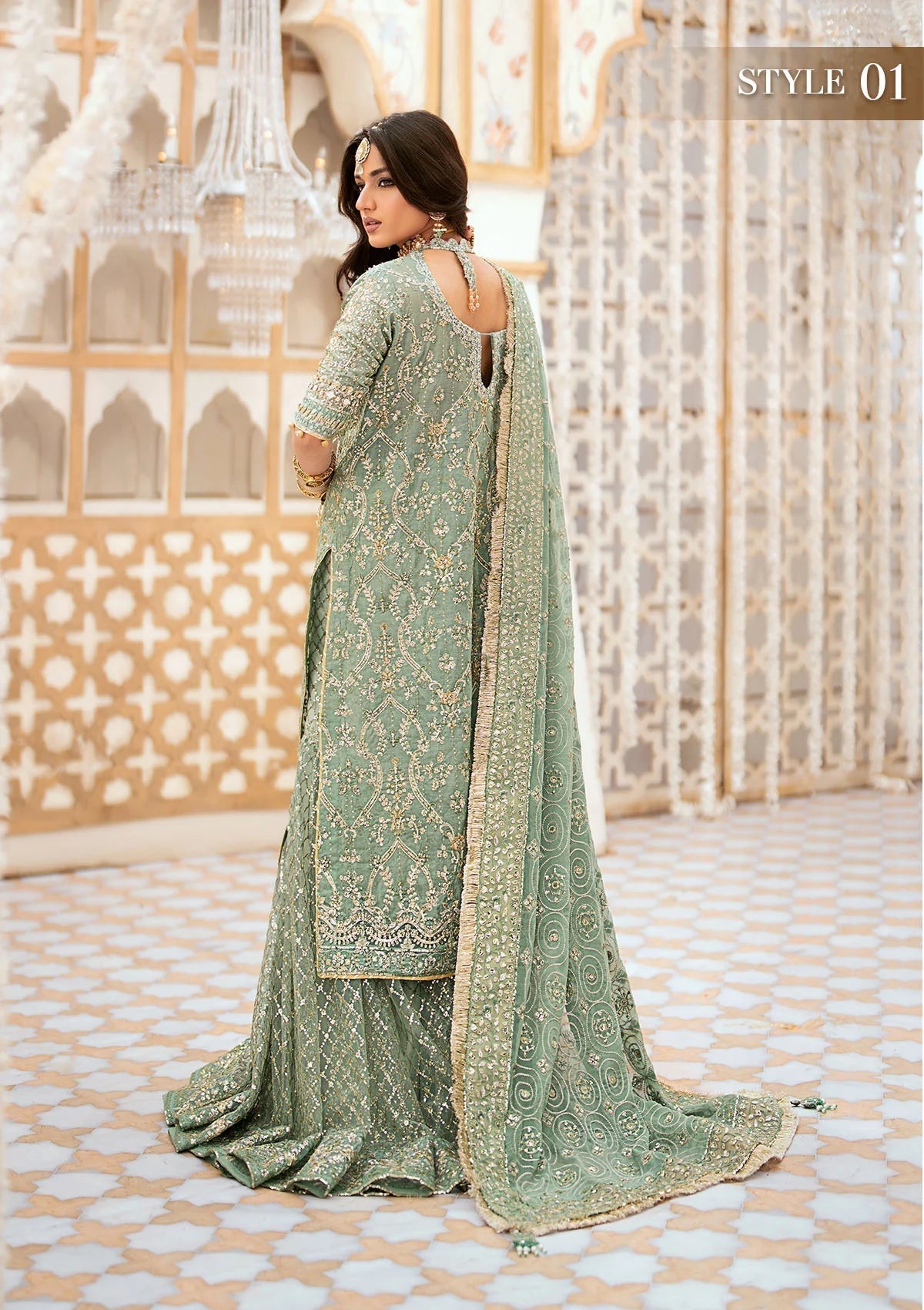 AIK ATELIER |  Wedding Festive 24 Vol-1  | LOOK 05 - House Of Hania