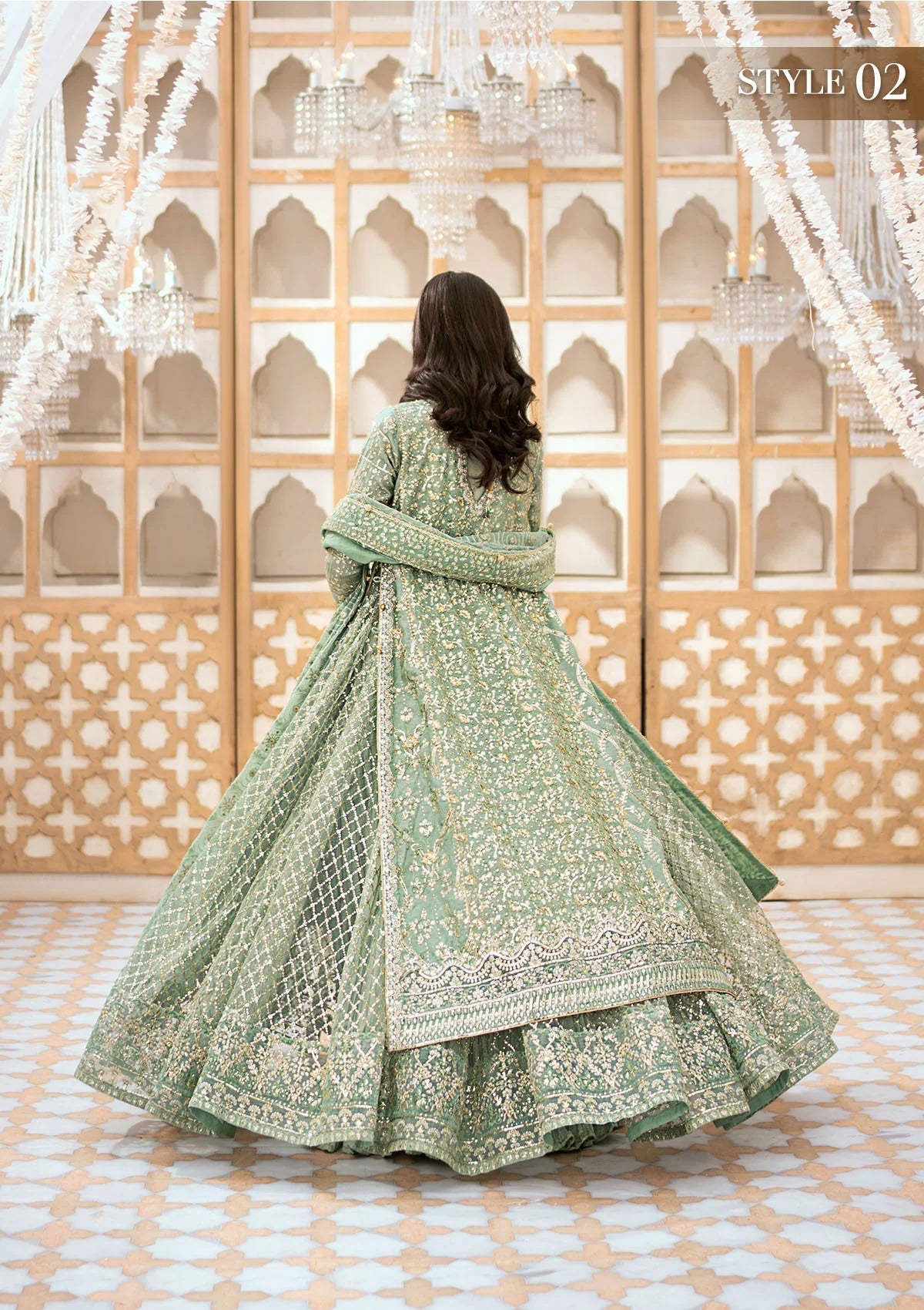 AIK ATELIER |  Wedding Festive 24 Vol-1  | LOOK 05 - House Of Hania