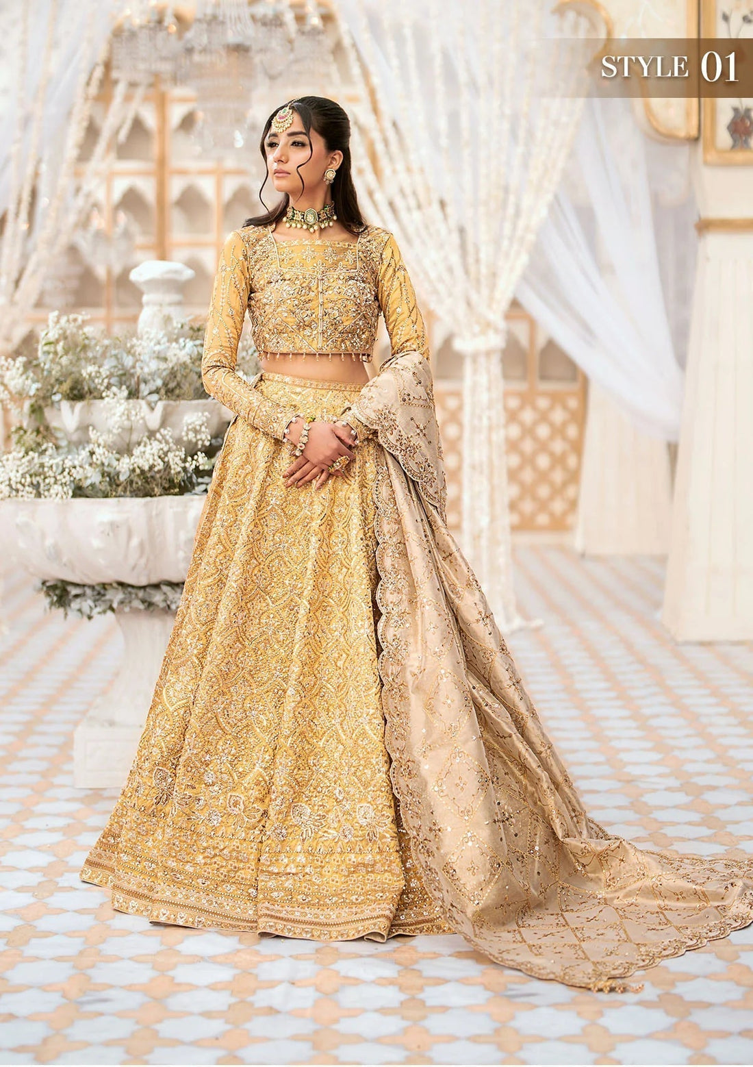 AIK ATELIER |  Wedding Festive 24 Vol-1  | LOOK 09 - House Of Hania