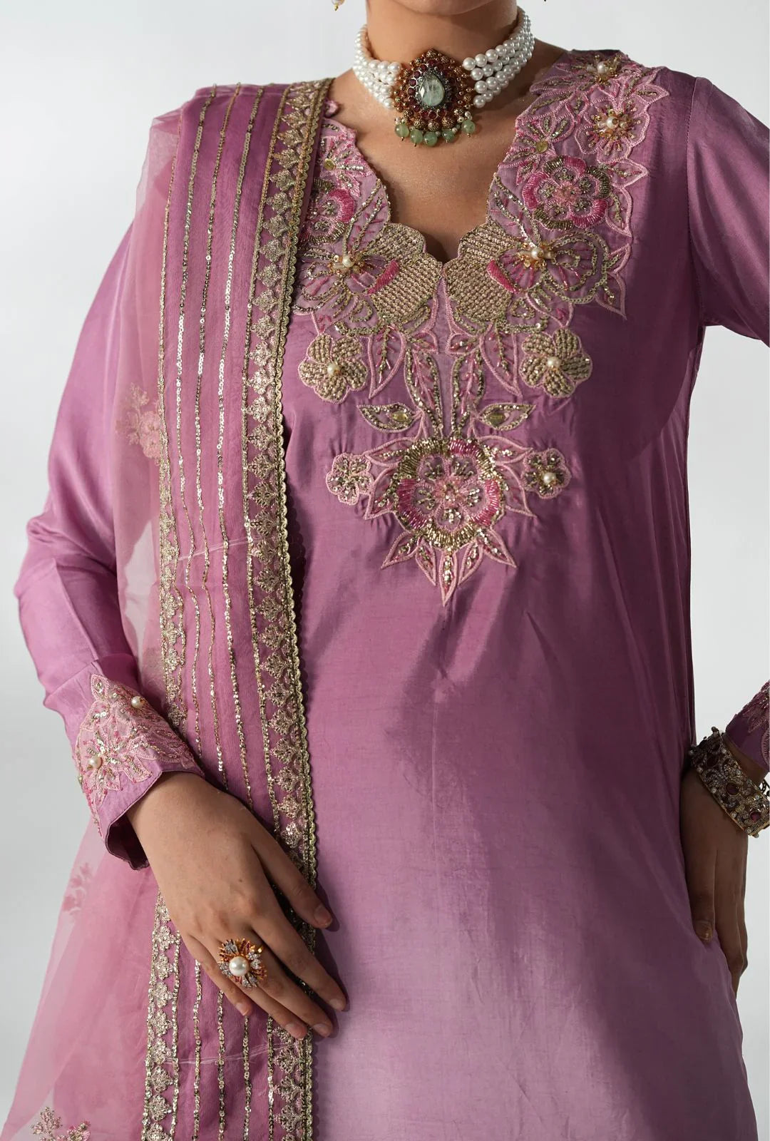 AJR Couture | AJR Luxe Pret'25 | Floral Fusion - House Of Hania